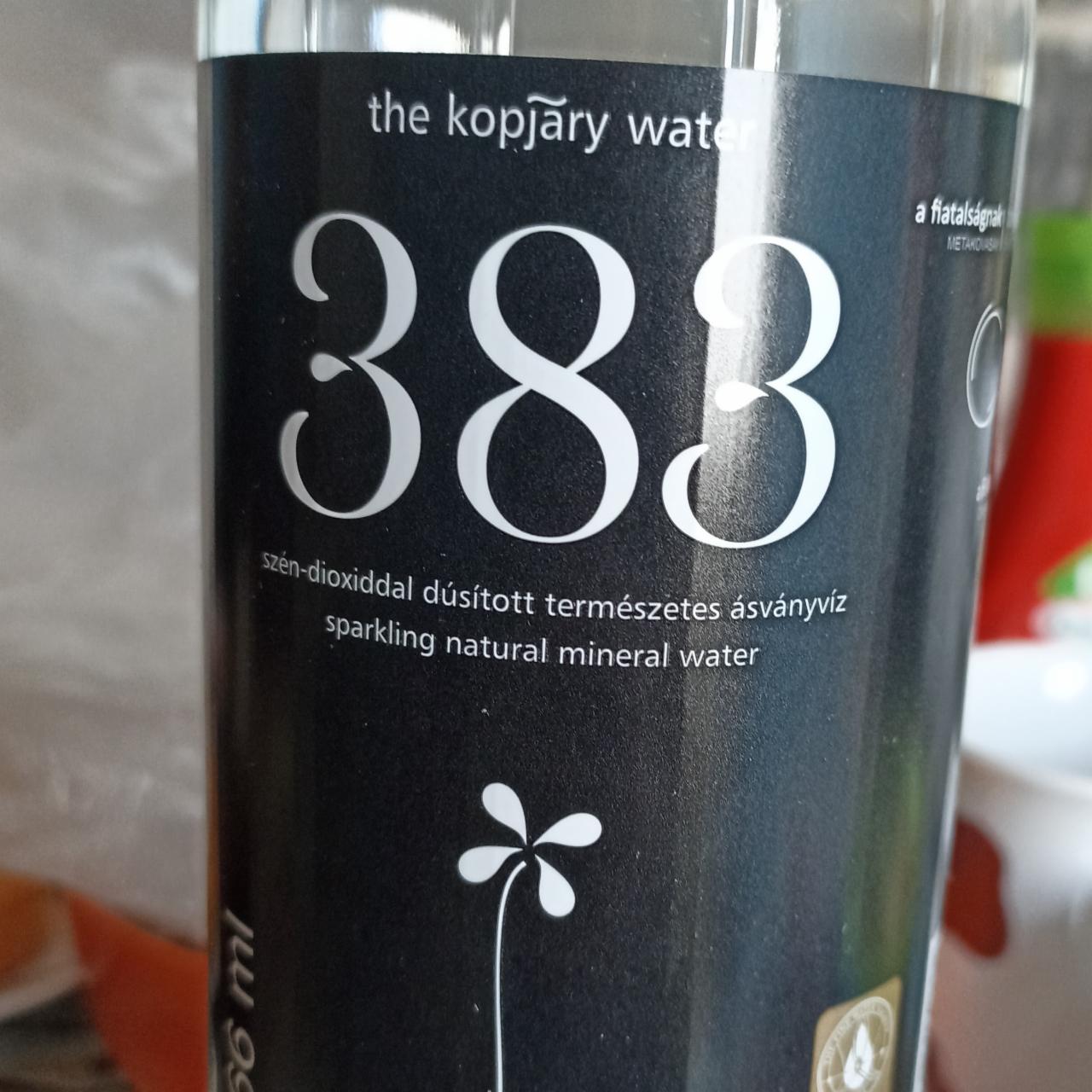 Képek - 383 széndioxiddal dúsított természetes ásványvíz The Kopjary water