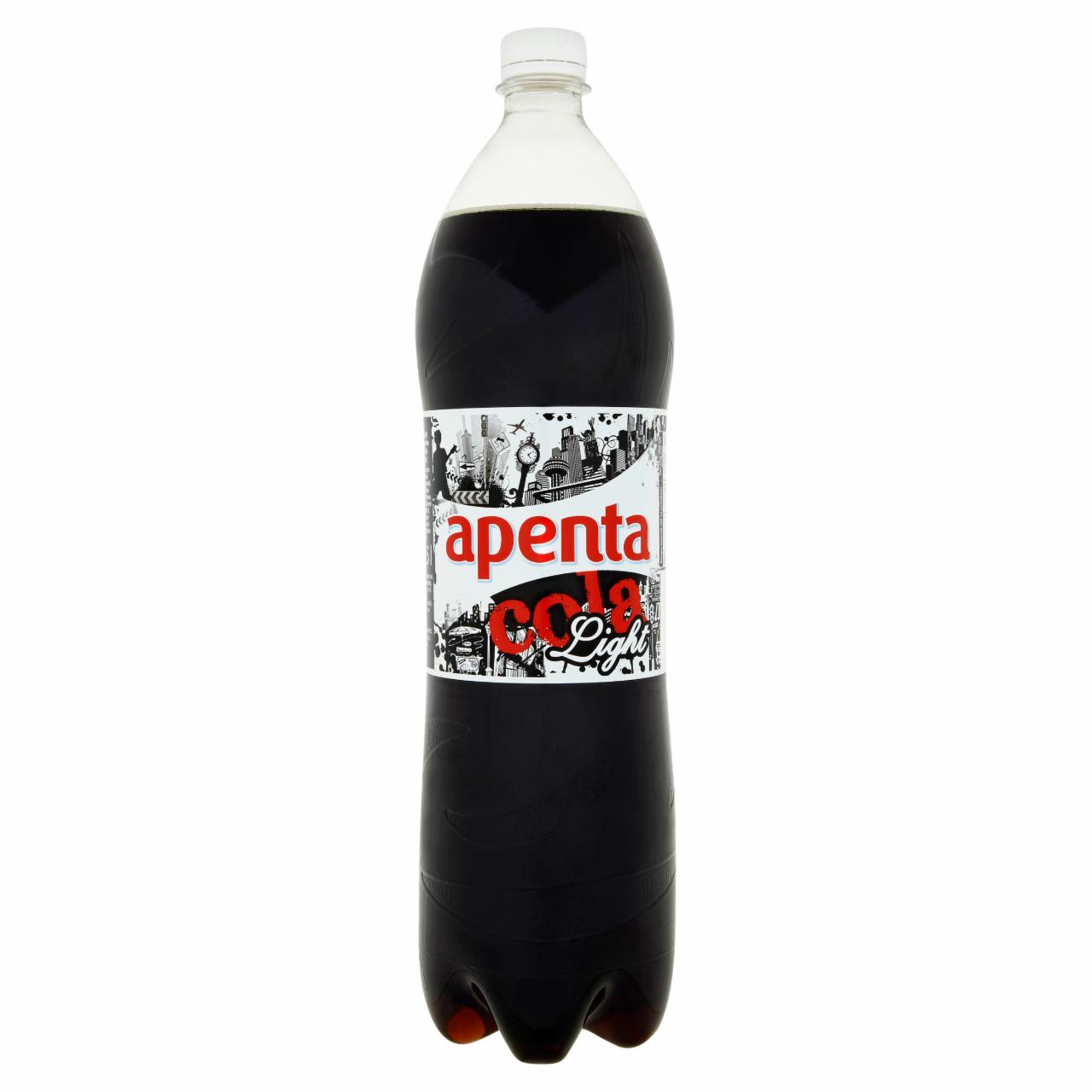 Képek - Apenta Cola Light colaízű energiamentes szénsavas üdítőital édesítőszerekkel 1,5 l