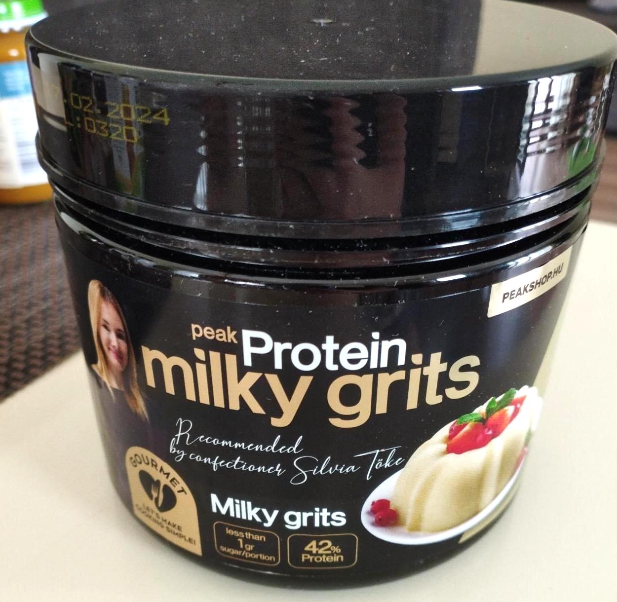 Képek - Protein milky grits Peak