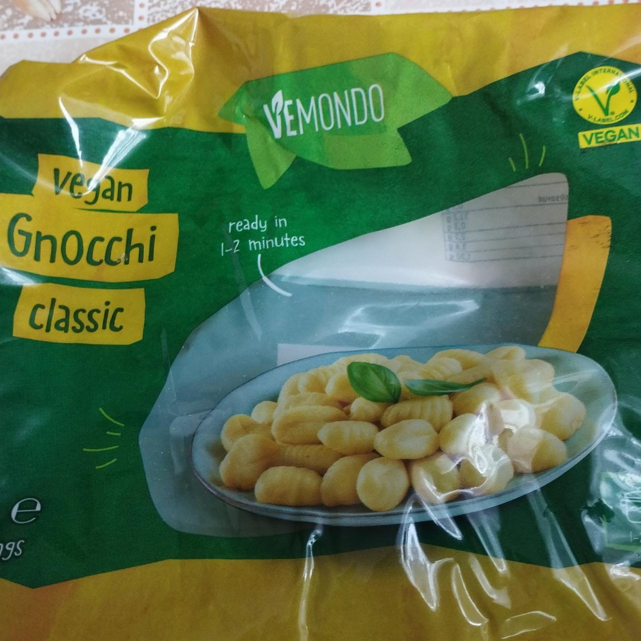 Képek - Vegán Gnocchi classic VEMONDO