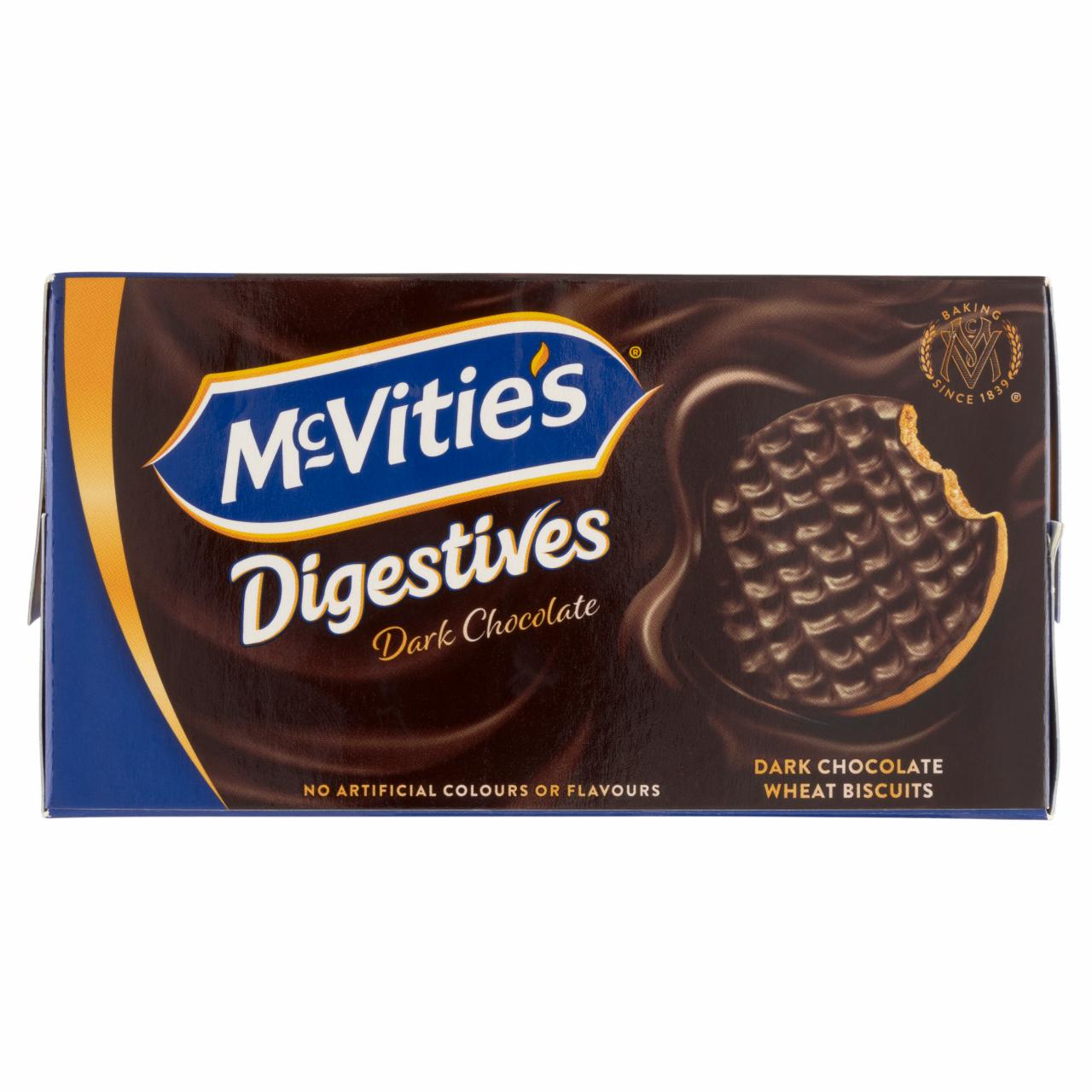 Képek - McVitie's Digestives étcsokoládéval bevont teljes kiőrlésű gabonával készült keksz 200 g 