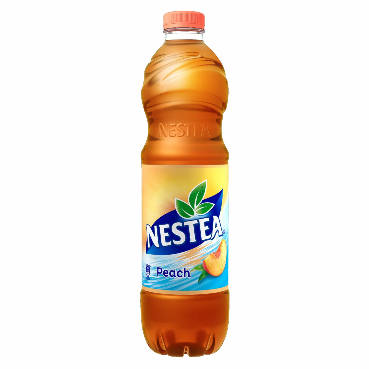 Képek - Nestea őszibarack ízű tea üdítőital, cukrokkal és édesítőszerrel 1,5 l