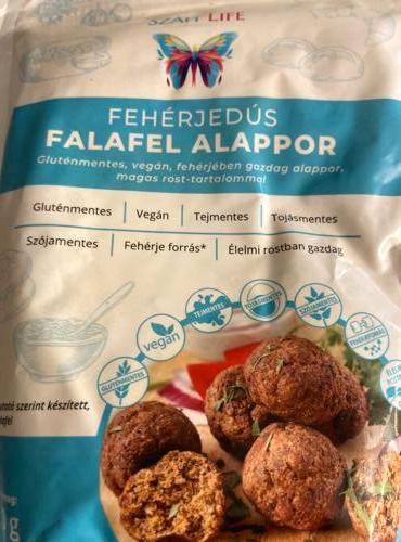 Képek - Fehérjedús falafel alappor Szafi life
