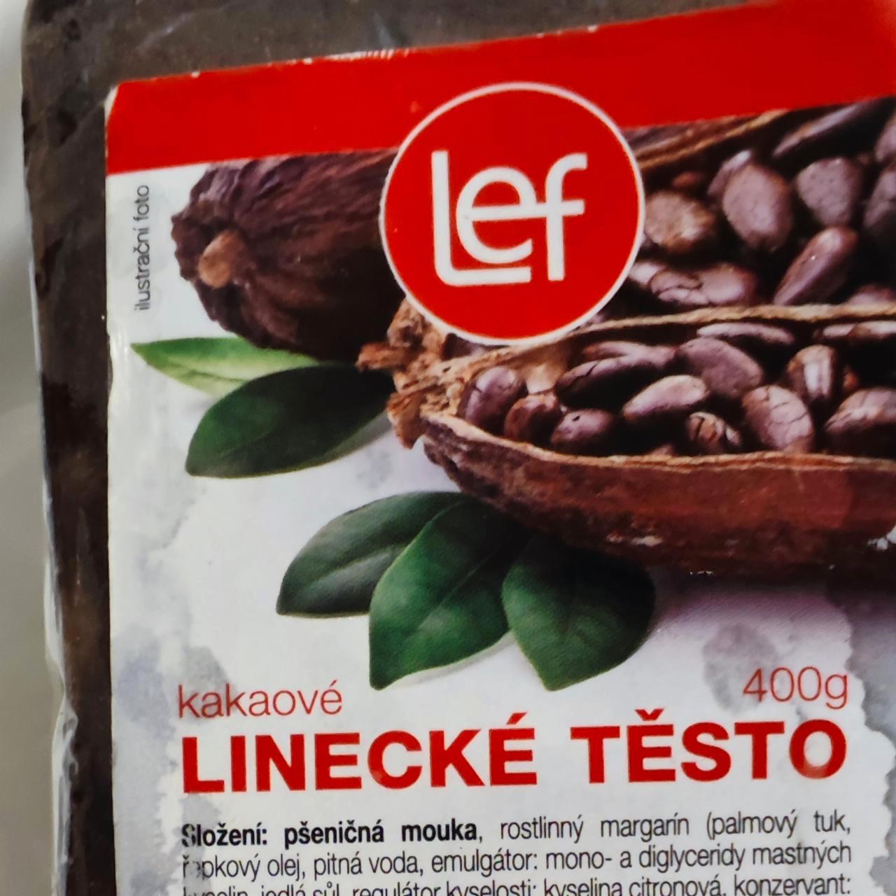 Képek - Kakaové linecké těsto Lef