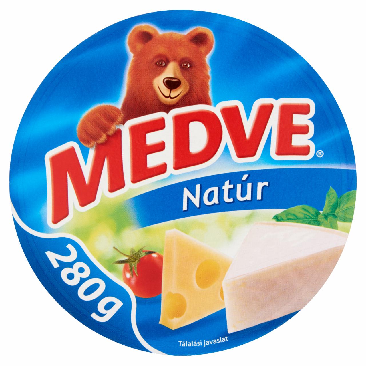 Képek - Natúr kenhető, zsíros ömlesztett sajt Medve