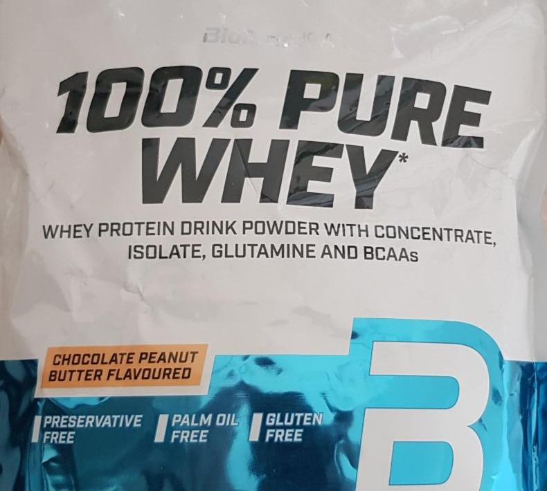 Képek - Fehérjepor 100% pure whey BioTechUSA