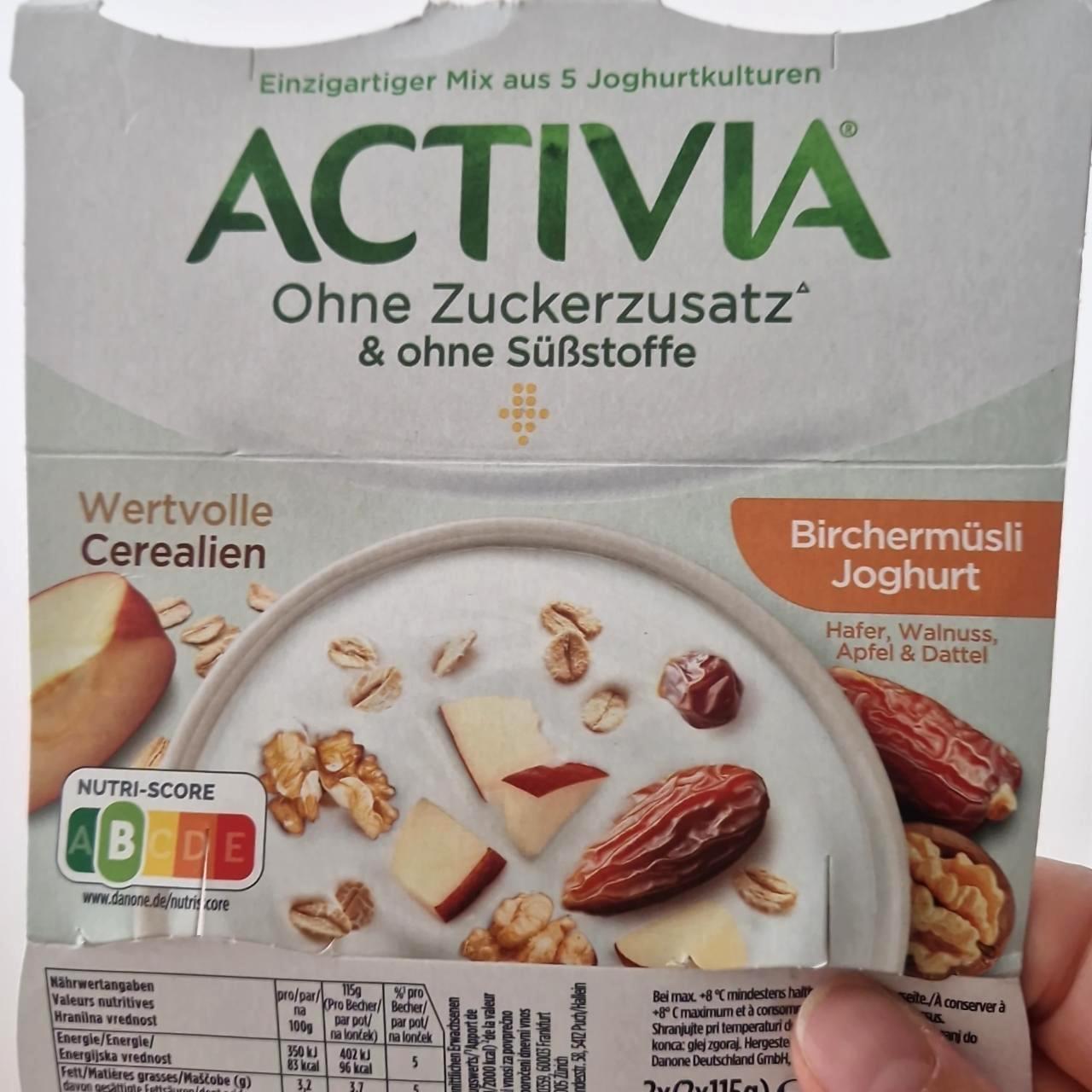 Képek - Activia joghurt zabos, diós, almás, datolyás Danone