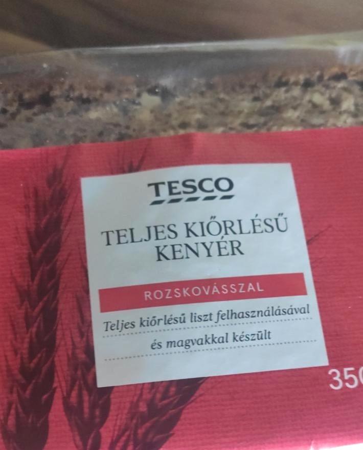 Képek - Teljes kiőrlésű kenyér rozskovásszal Tesco