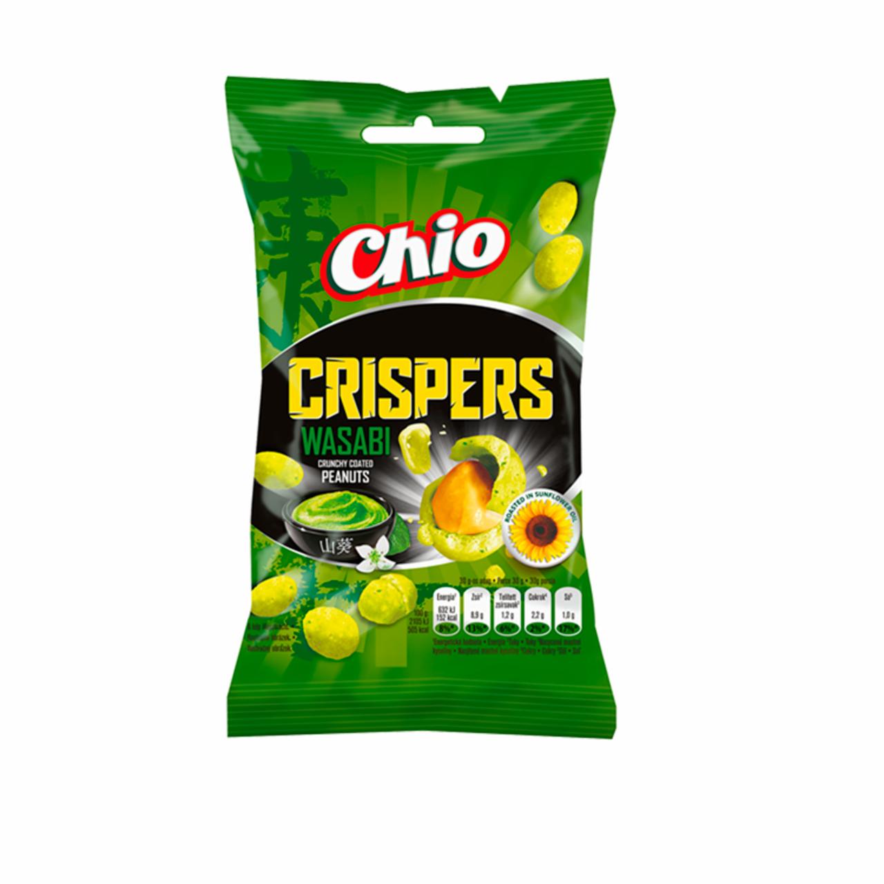 Képek - Chio Crispers csípős földimogyoró wasabi ízesítésű tésztabundában 60 g