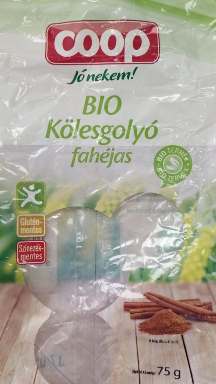 Képek - Bio kölesgolyó fahéjas Coop