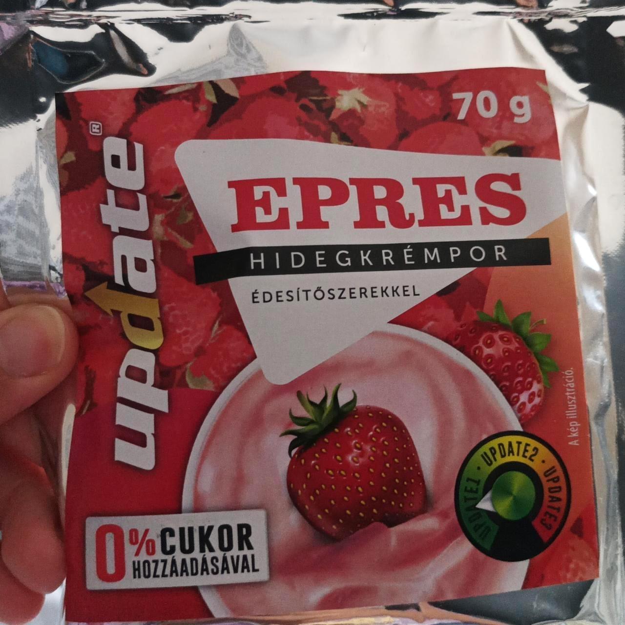 Képek - Epres hidegkrémpor édesítőszerekkel kész változat Norbi update