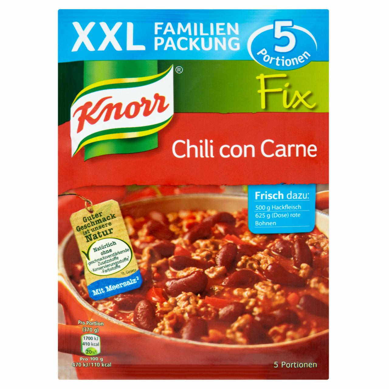 Képek - Knorr Fix Chili Con Carne alap 93 g