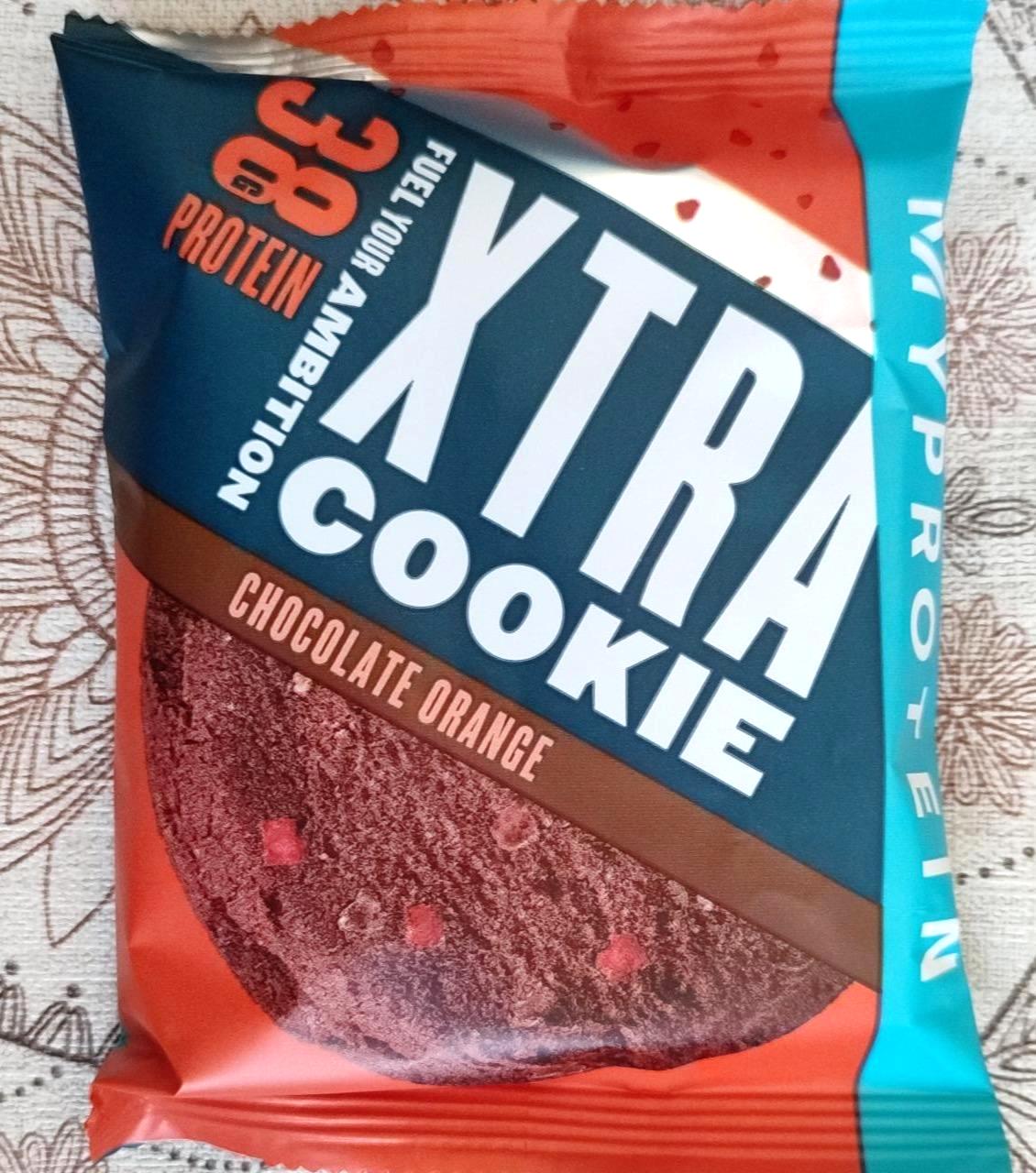 Képek - Xtra protein cookie Chocolat orange MyProtein