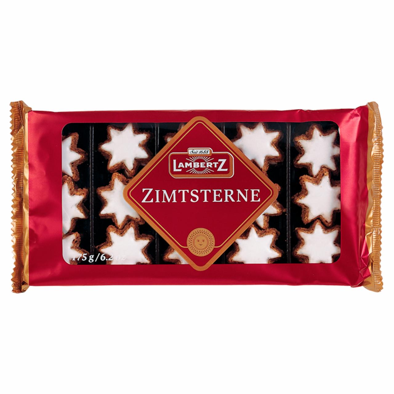 Képek - Lambertz Zimtsterne csillag alakú fahéjas keksz 175 g