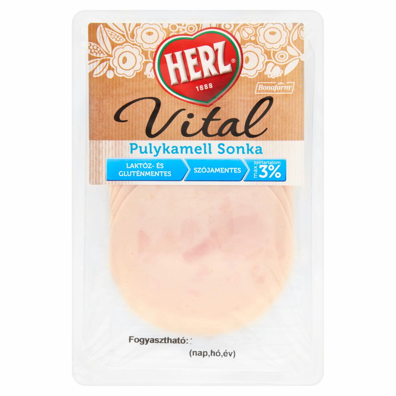 Képek - HERZ Vital szeletelt pulykamell sonka 90 g