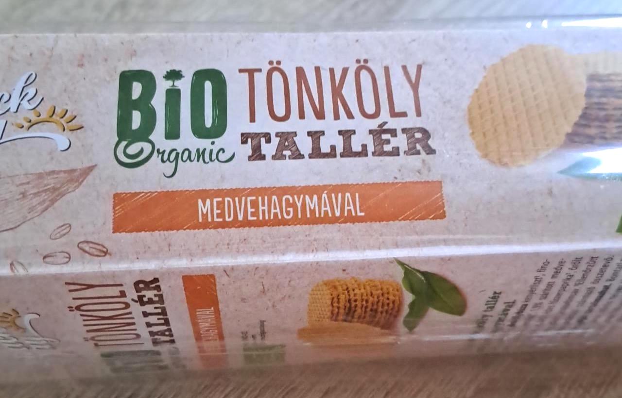 Képek - Tönköly tallér medvehagymával Bio Organic