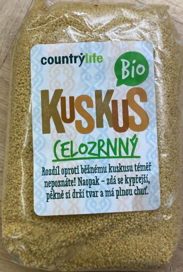 Képek - Bio kuszkusz teljes kiőrlésű Country Life