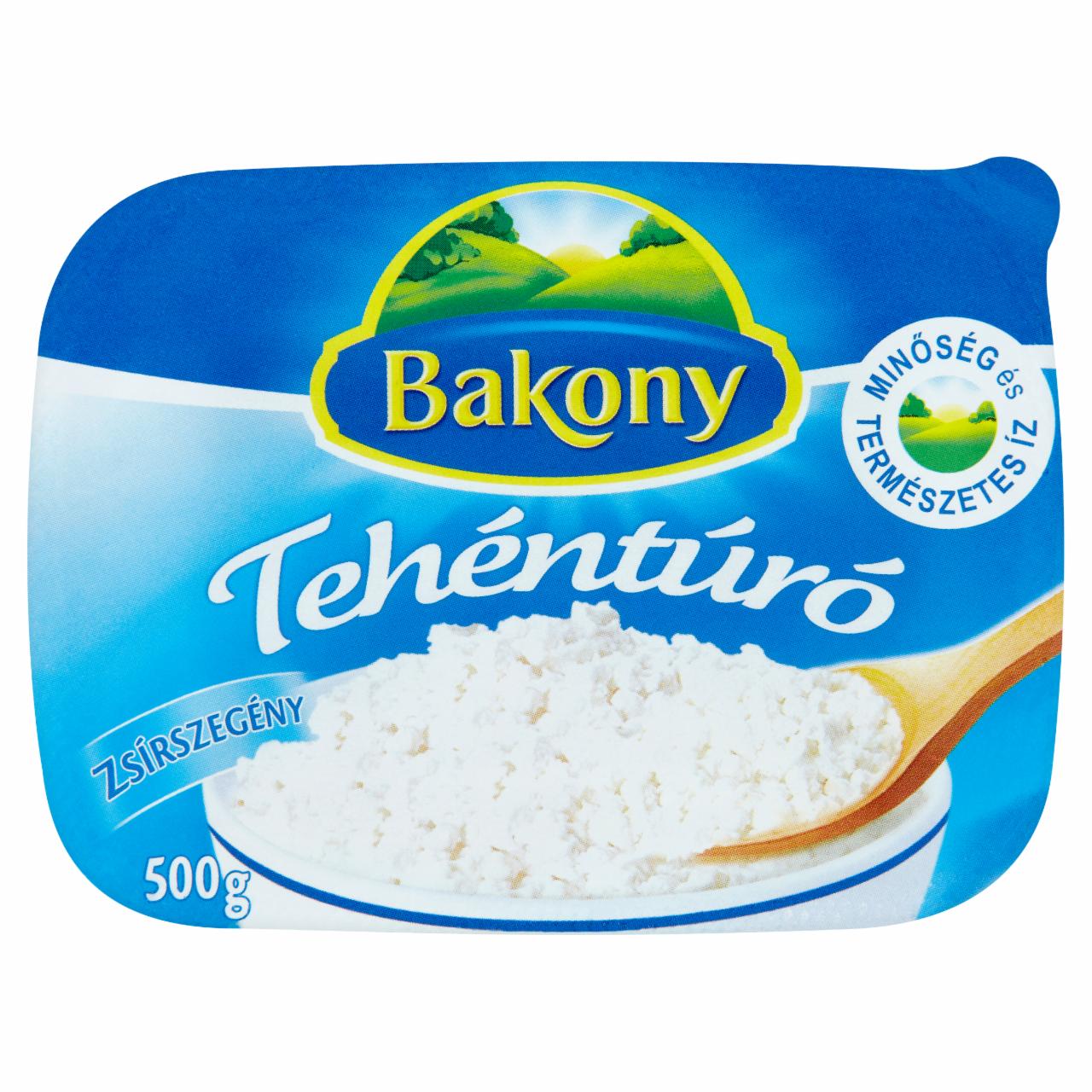 Képek - Bakony zsírszegény tehéntúró 500 g