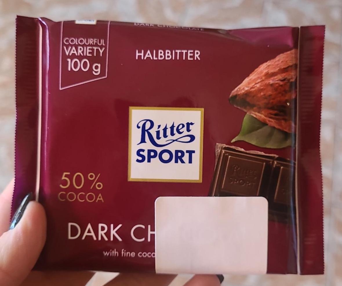 Képek - Dark chocolate 50% cocoa Ritter sport
