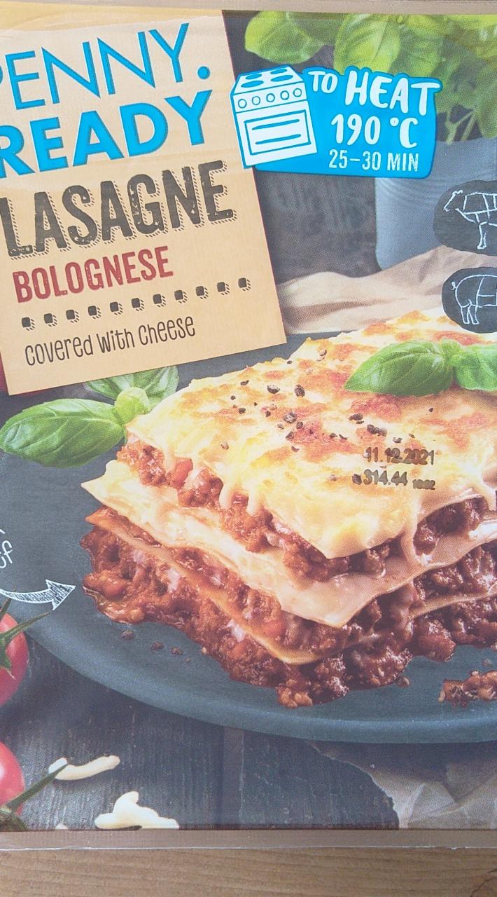 Képek - Lasagne Bolognese Penny Ready