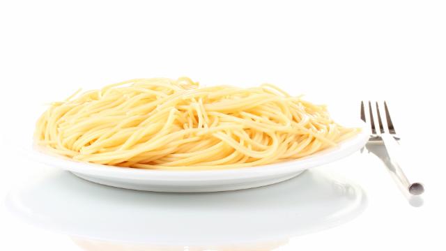Képek - főtt spagetti tészta