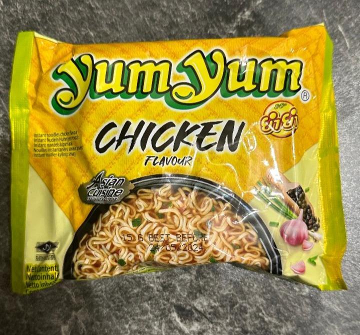 Képek - Instant tészta csirke ízesítésű Yum Yum