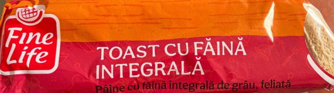 Képek - Toast cu faina integrala Fine Life