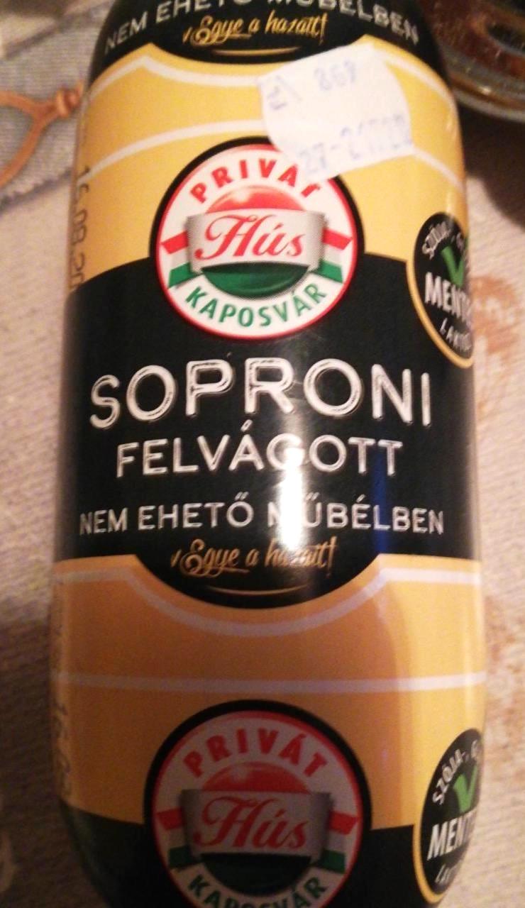 Képek - Soproni felvágott Privát Hús Kaposvár