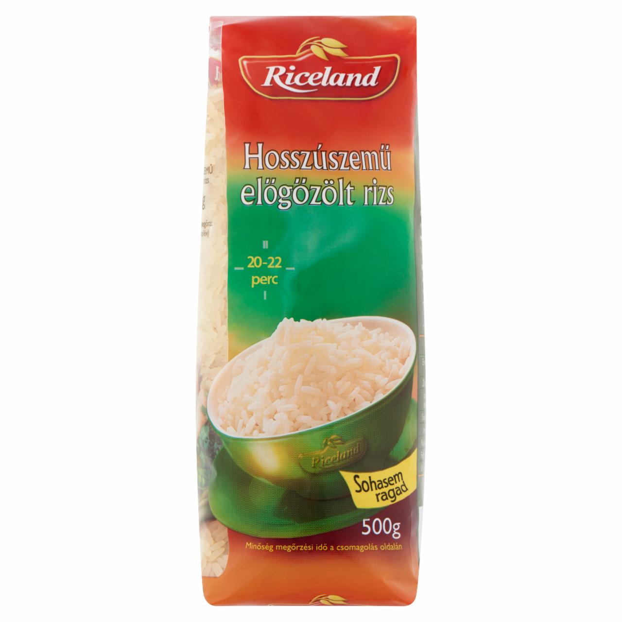 Képek - Riceland hosszúszemű Előgőzölt rizs 500 g