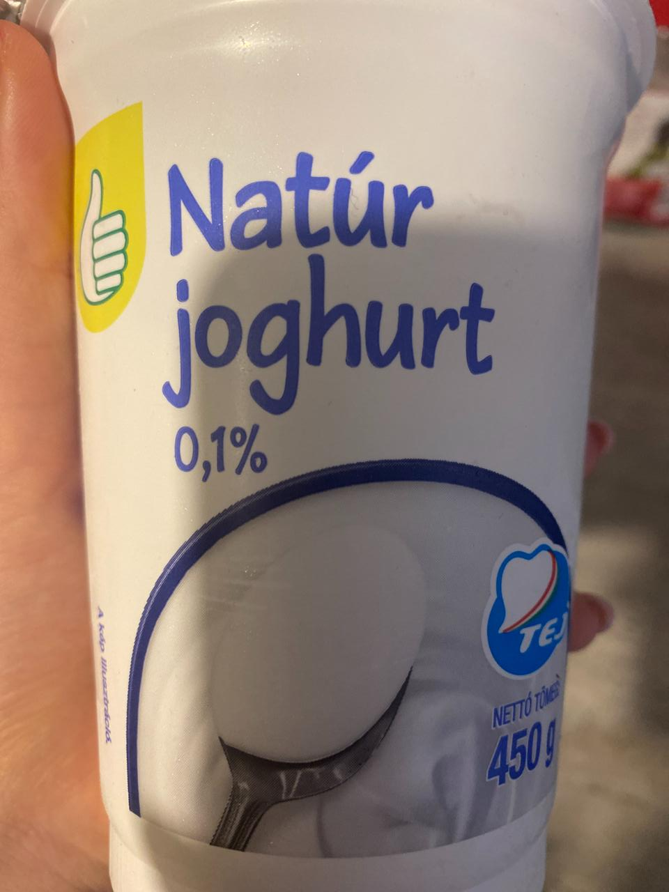 Képek - Natúr joghurt 0,1% Auchan