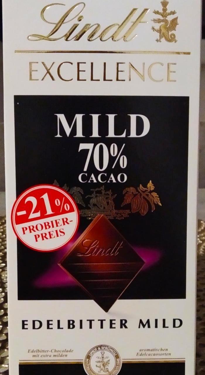 Képek - Lindt Excellence mild 70% étcsokoládé