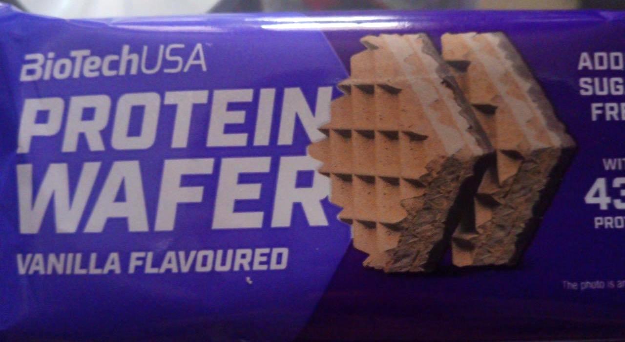 Képek - Protein Wafer vanilla flavoured BioTechUSA