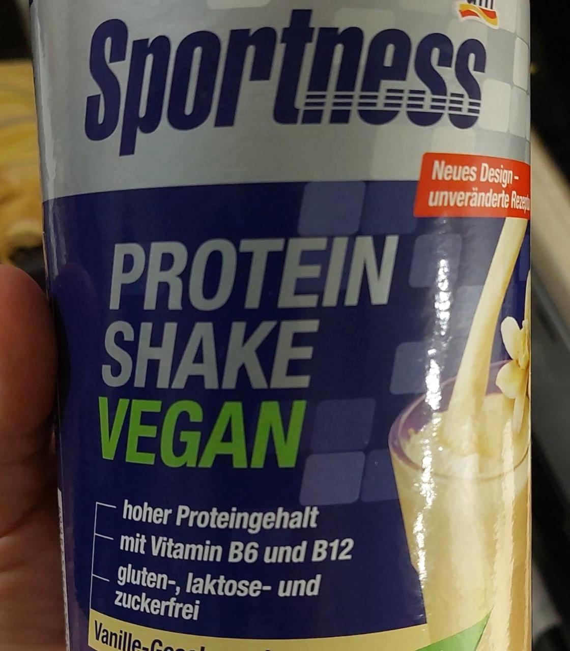 Képek - Protein shake Vegan Vaníliás Sportness