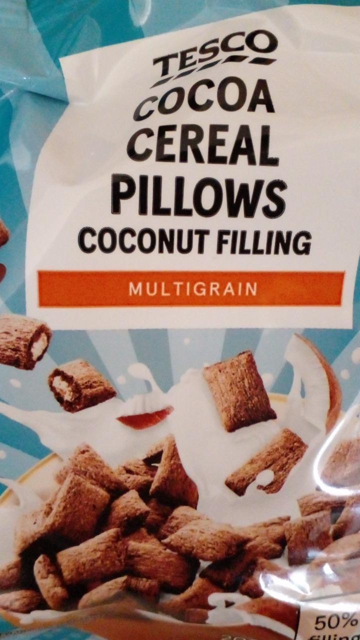 Képek - Cocoa cereal pillows Coconut filling Tesco