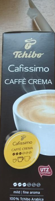 Képek - Tchibo Cafissimo Caffè Crema Fine Aroma kávékapszula 10 db 70 g