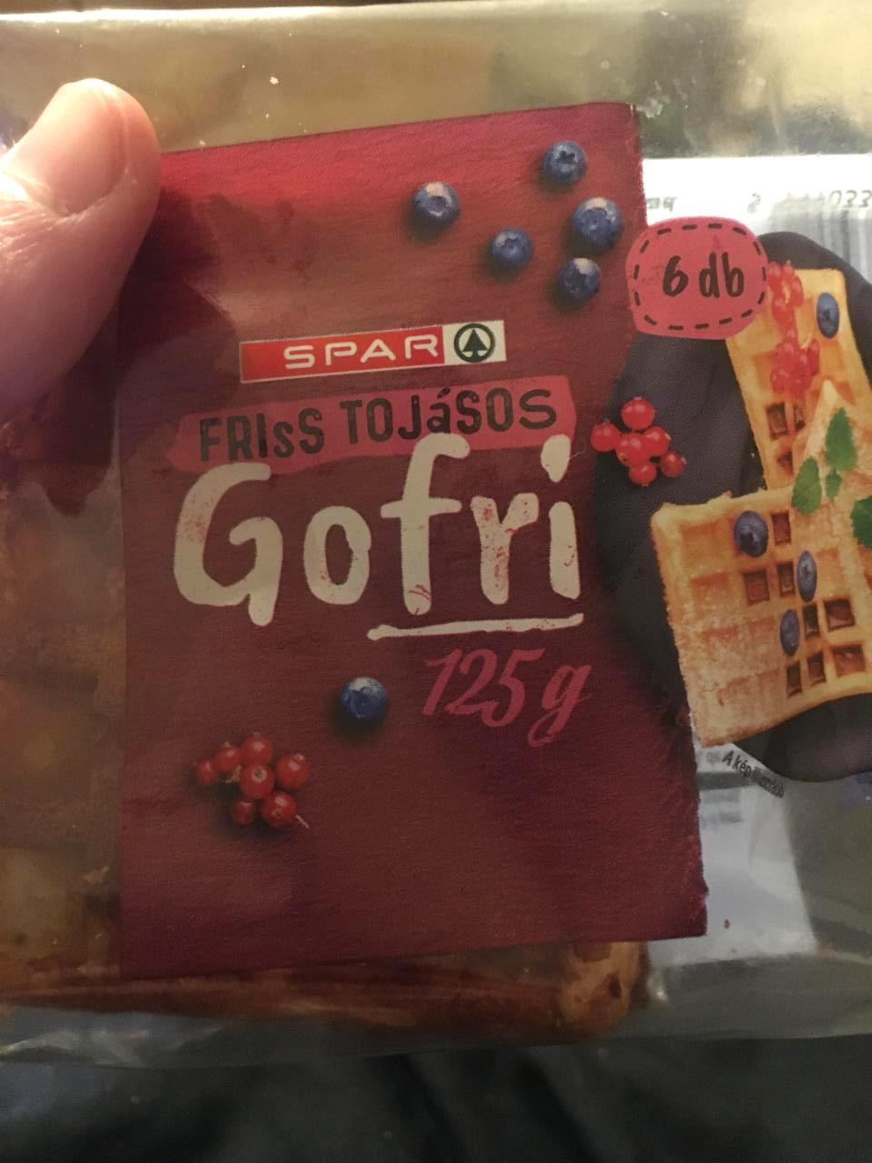 Képek - Friss tojásos gofri Spar