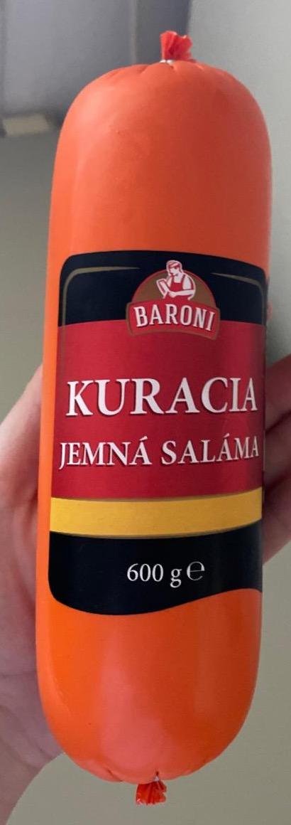 Képek - Kuracia jemná saláma Baroni