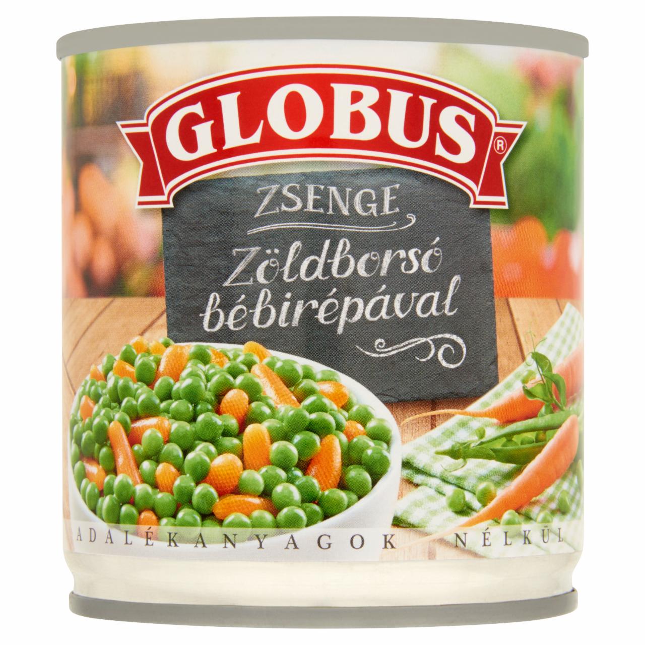 Képek - Globus Mix zöldborsó bébirépával 200 g