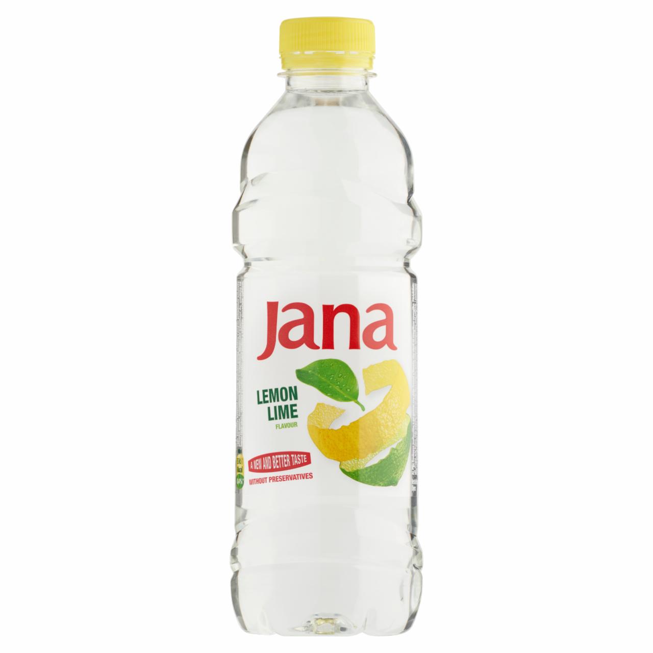 Képek - Jana citrom és limetta ízű, energiaszegény, szénsavmentes üdítőital 0,5 l