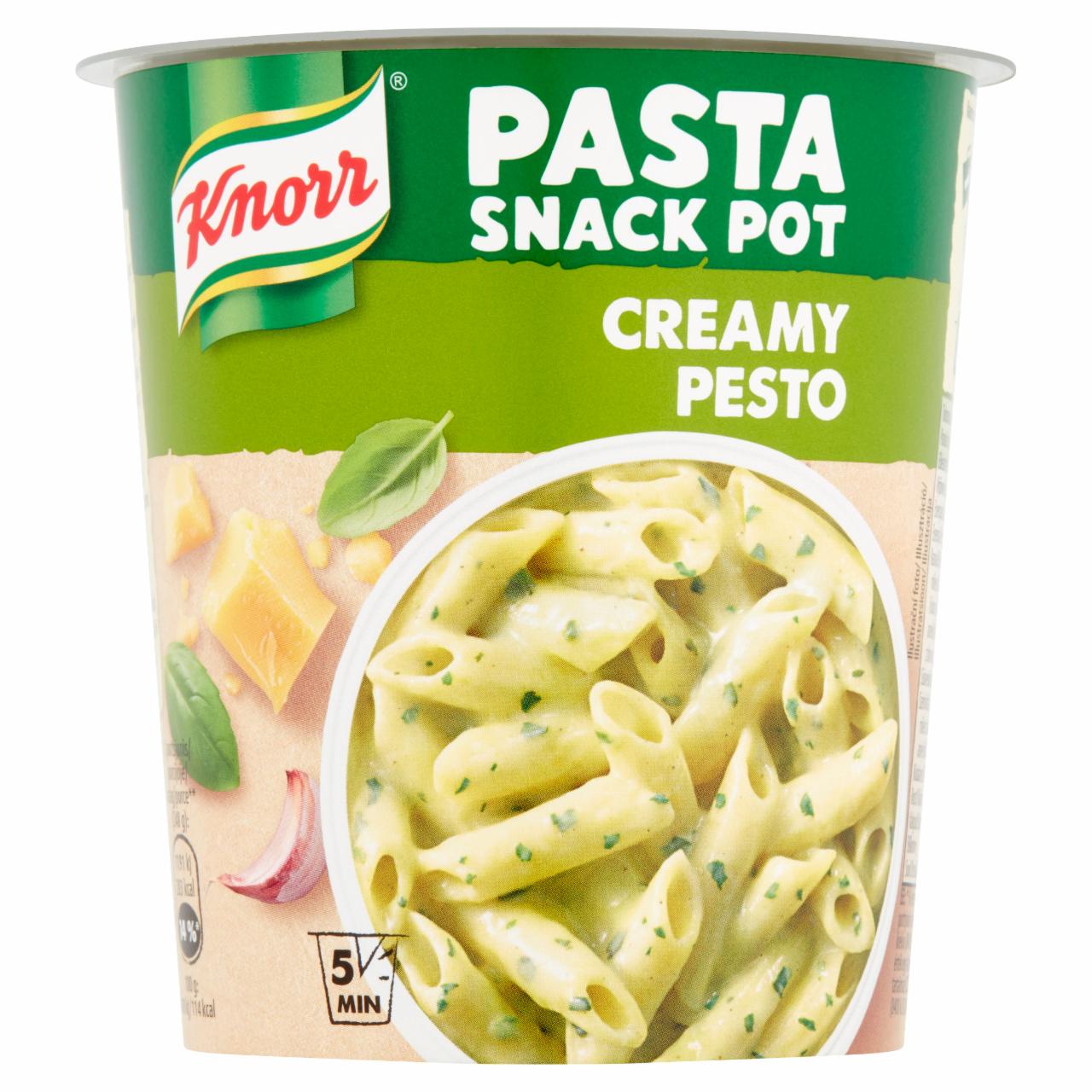 Képek - Knorr Snack tészta krémes Pesto szósszal 68 g