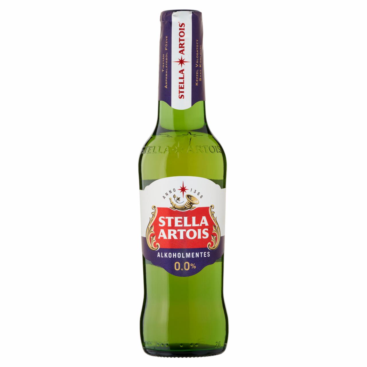 Képek - Stella Artois alkoholmentes világos sör 0,0% 330 ml 