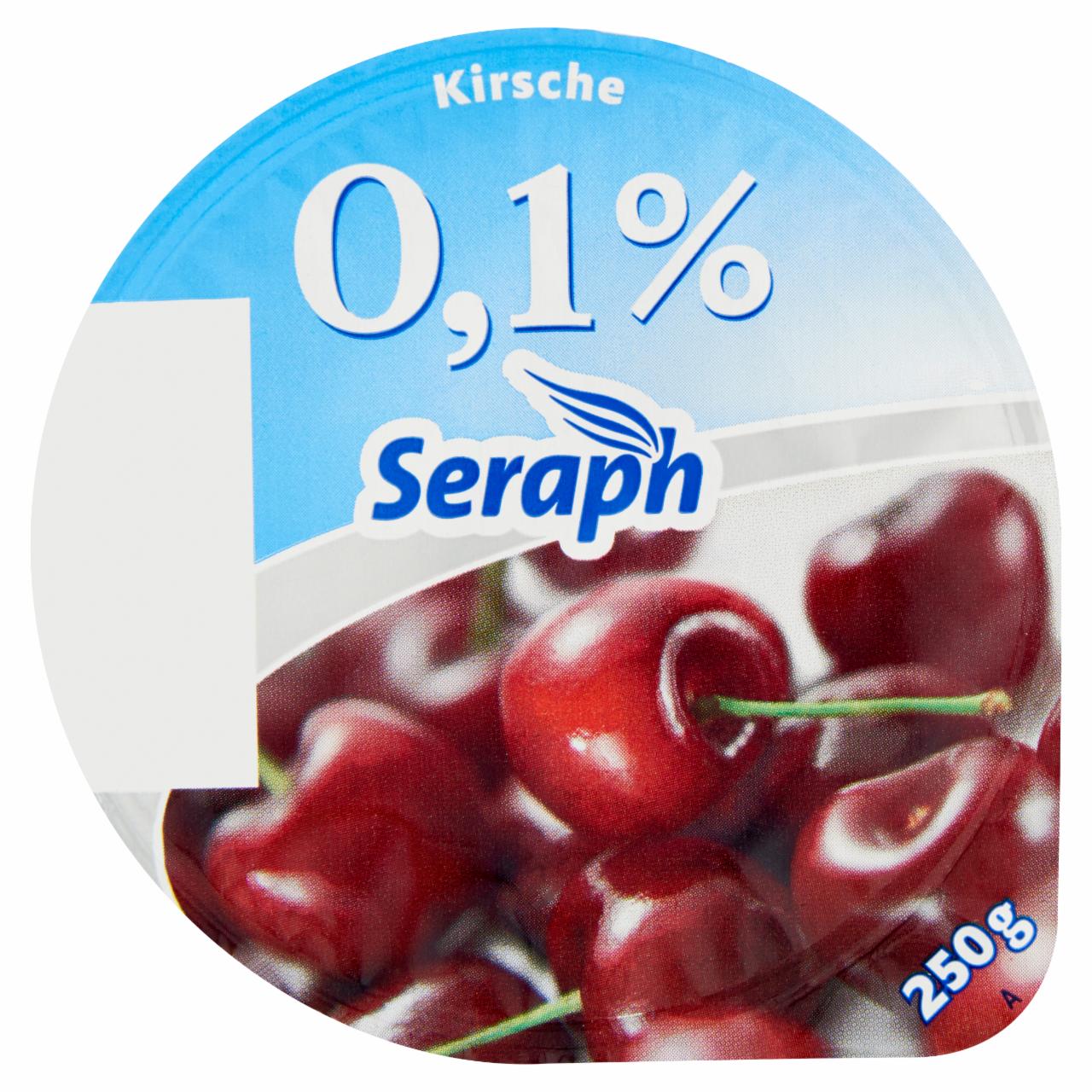 Képek - Seraph 0,1% meggyes sovány joghurt gyümölcskészítménnyel és édesítőszerrel 250 g