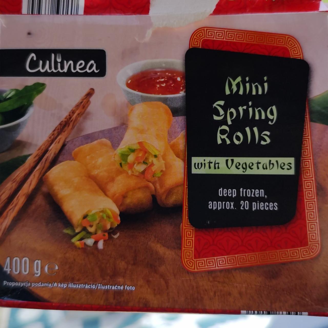 Képek - Mini tavaszi tekercs zöldséges Culinea
