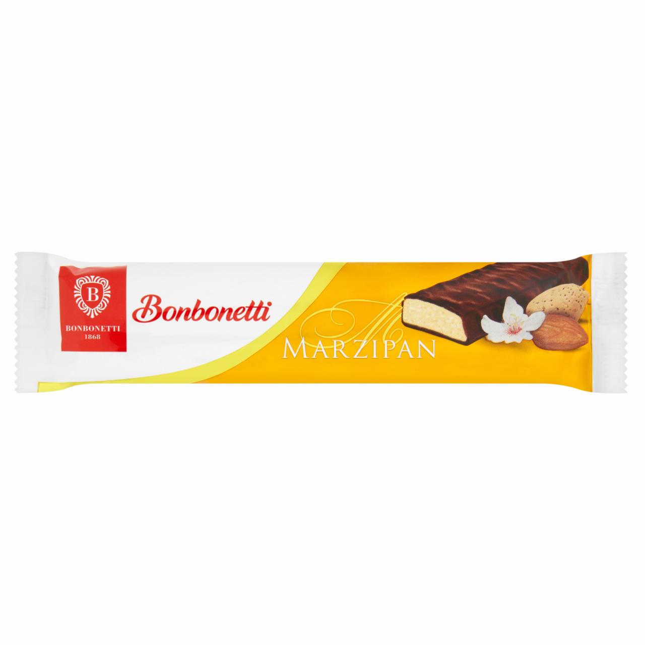 Képek - Bonbonetti étcsokoládés marcipános szelet 60 g
