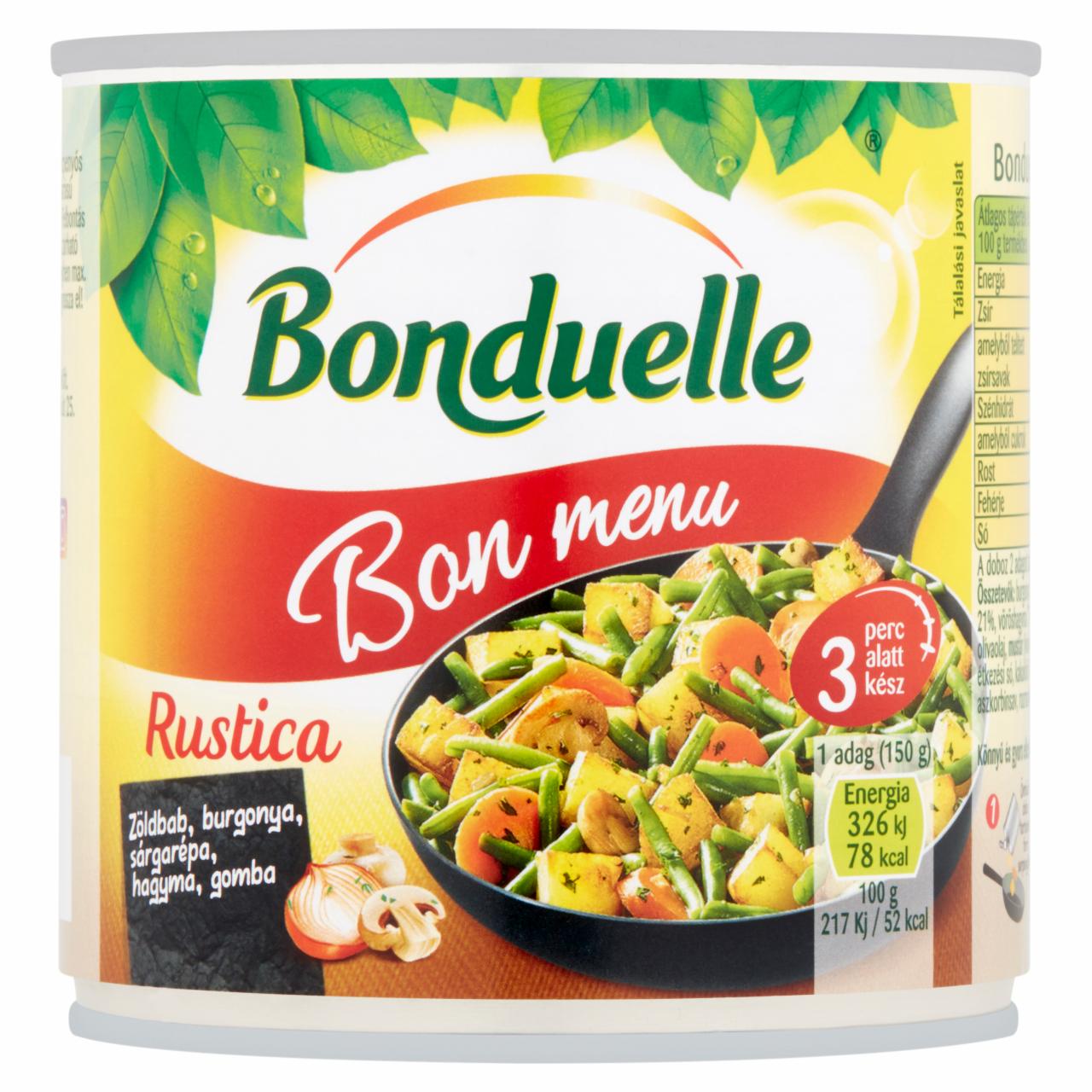 Képek - Bonduelle Bon Menu Rustica zöldségkeverék 300 g