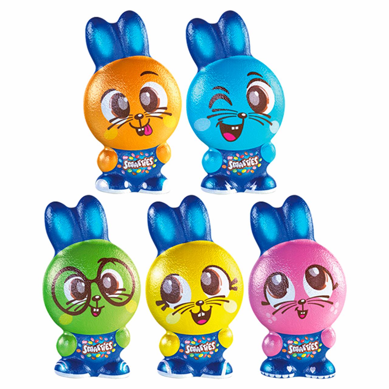 Képek - Smarties tejcsokoládé figurák tejcsokoládés cukordrazséval 94 g