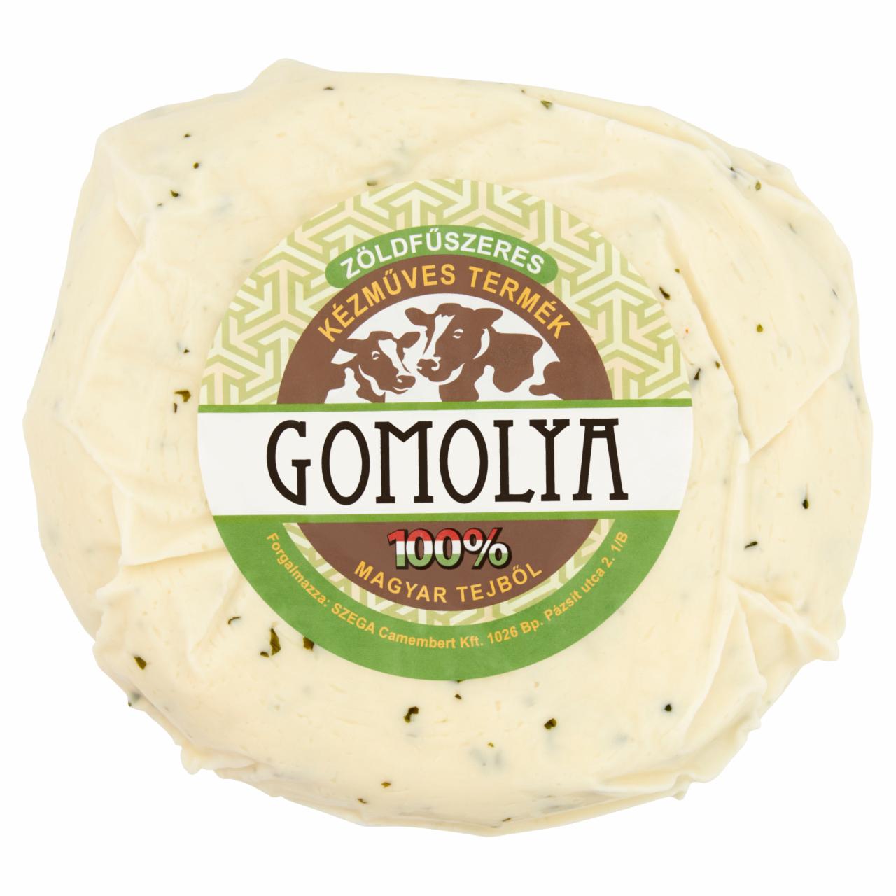 Képek - Zsíros, félkemény zöldfűszeres gomolya sajt
