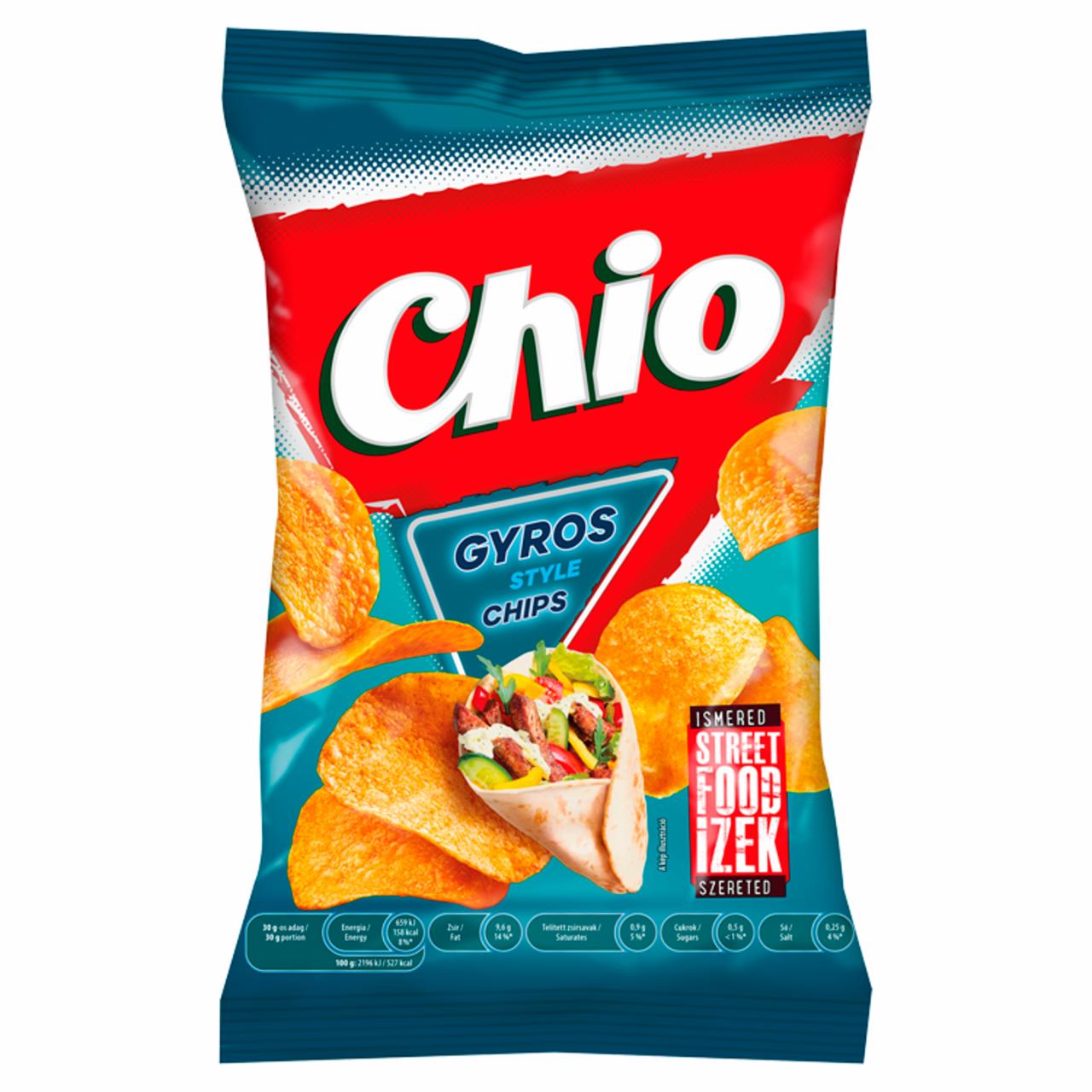 Képek - Chio Street Food Ízek gyros ízű chips 60 g