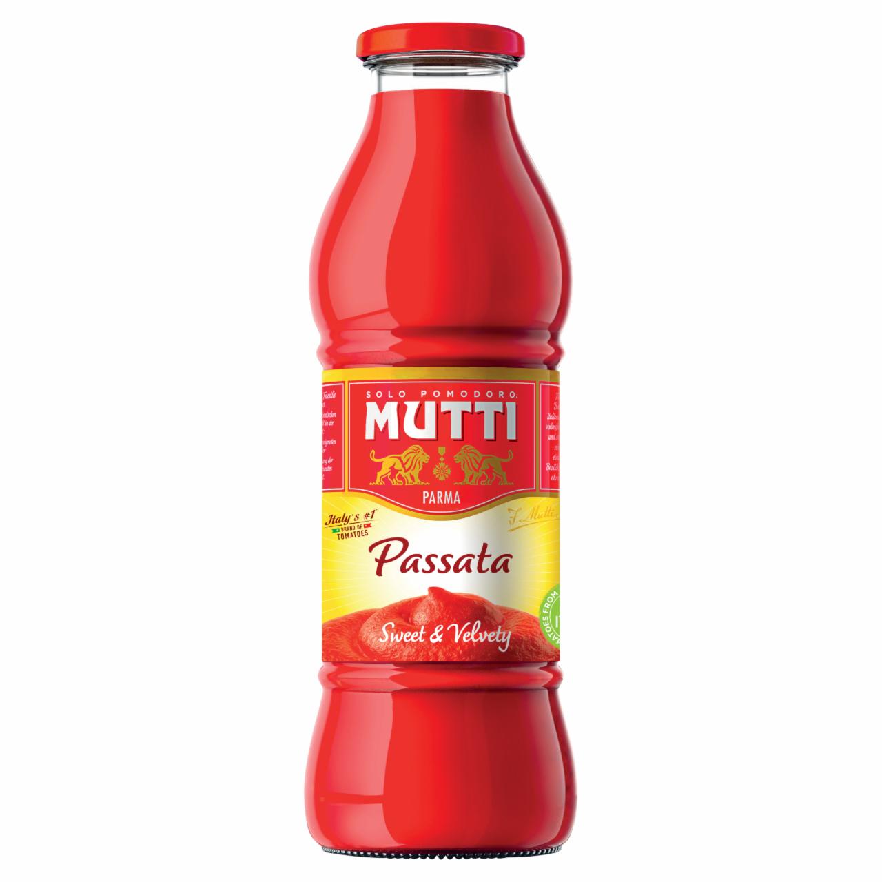 Képek - Mutti paradicsompüré bazsalikommal 700 g