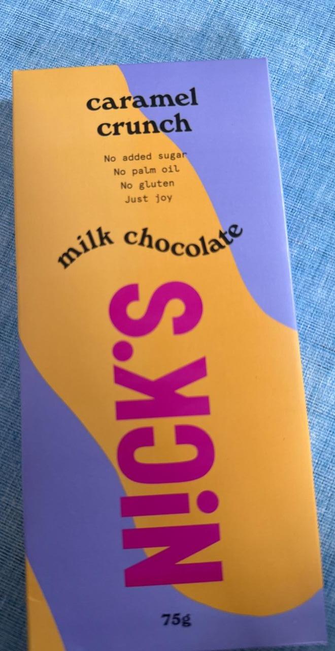 Képek - Milk chocolate caramel crunch N!ck's